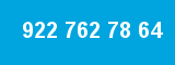 922 762 78 64 922 762 78 64
